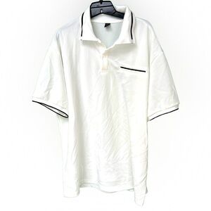 SHEIN White Polo. 3X.